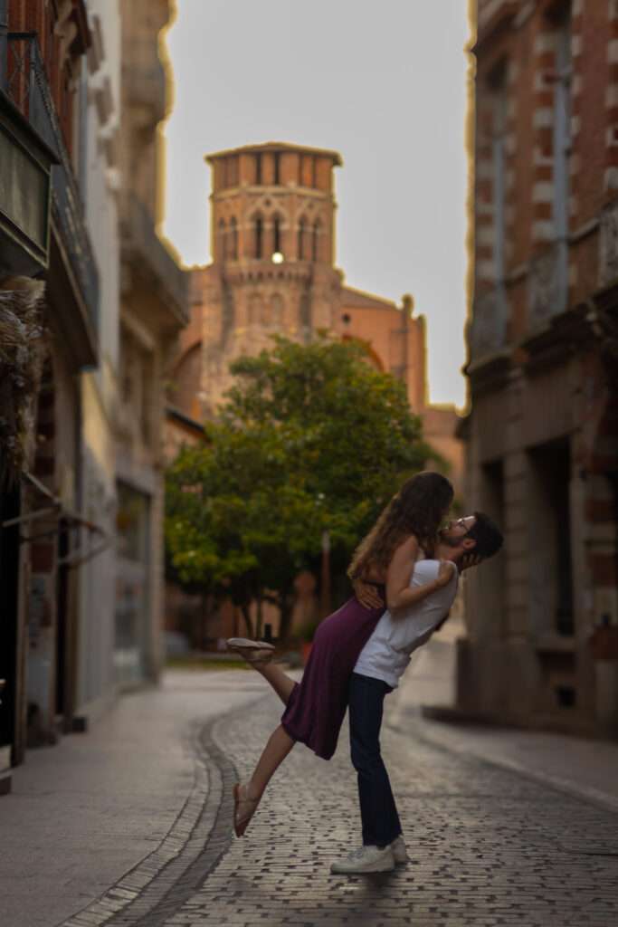 couple danse rue Toulouse basilique 