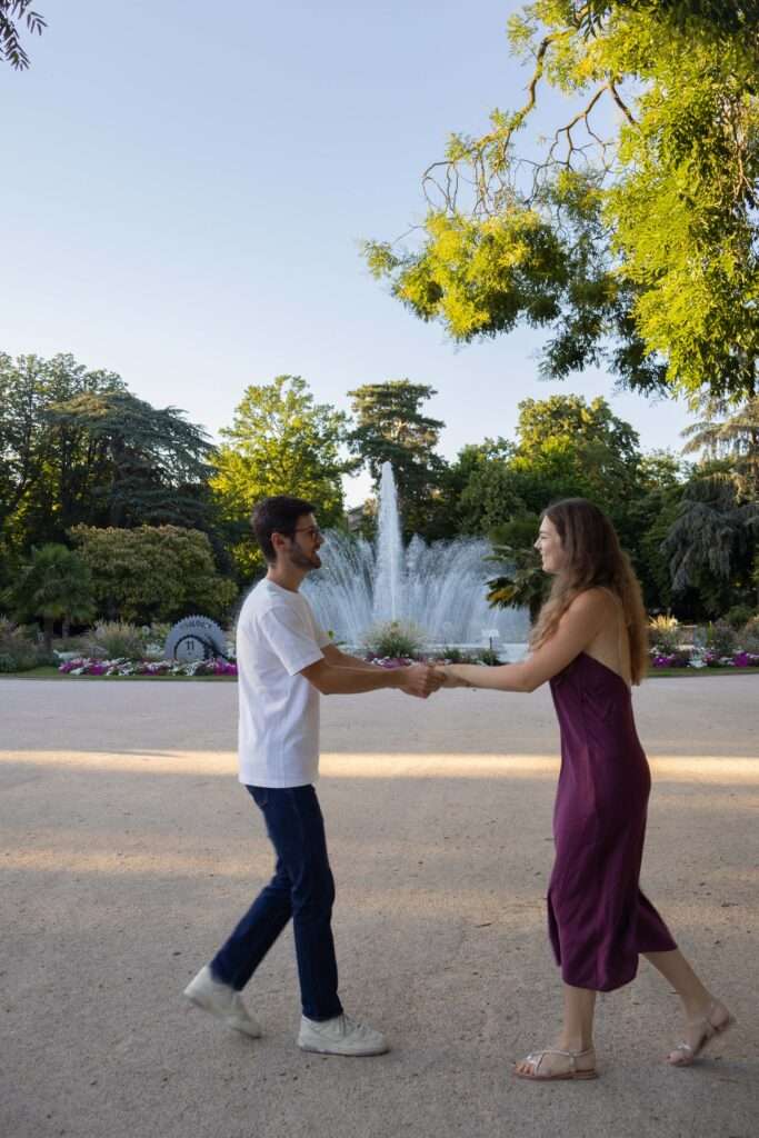danse Toulouse jardin des plantes séance photo authentique naturelle
