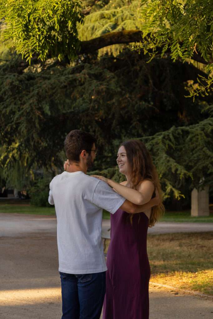 danse jardin Toulouse couple 