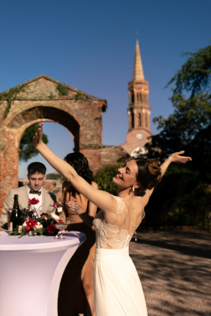 Photographe mariage Toulouse Chateau Launac