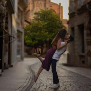 Alexane & bastien, ruelle Toulouse en ville