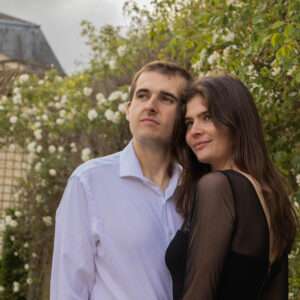 Andreas et Charlotte, Parc de Sceaux, photo couple, région parisienne